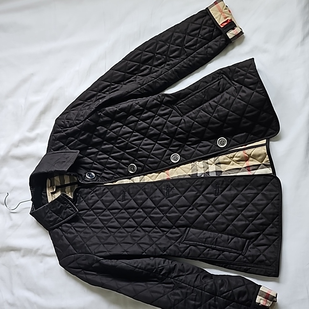 Burberry Brit Black Quilted Coat